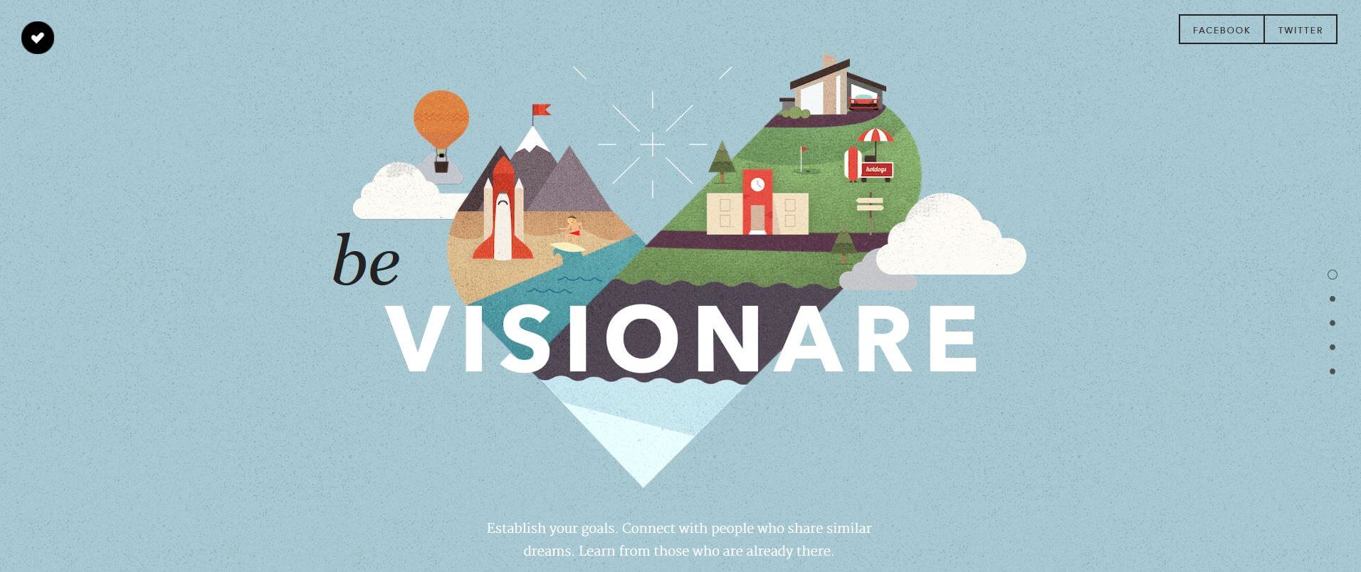 bevisionare example gemetrical design