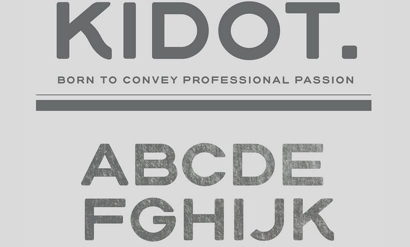 kidot webfont