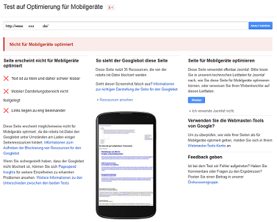 Googles neuer Ranking Faktor: Ist Ihre Internetseite für mobile Endgeräte geeignet?