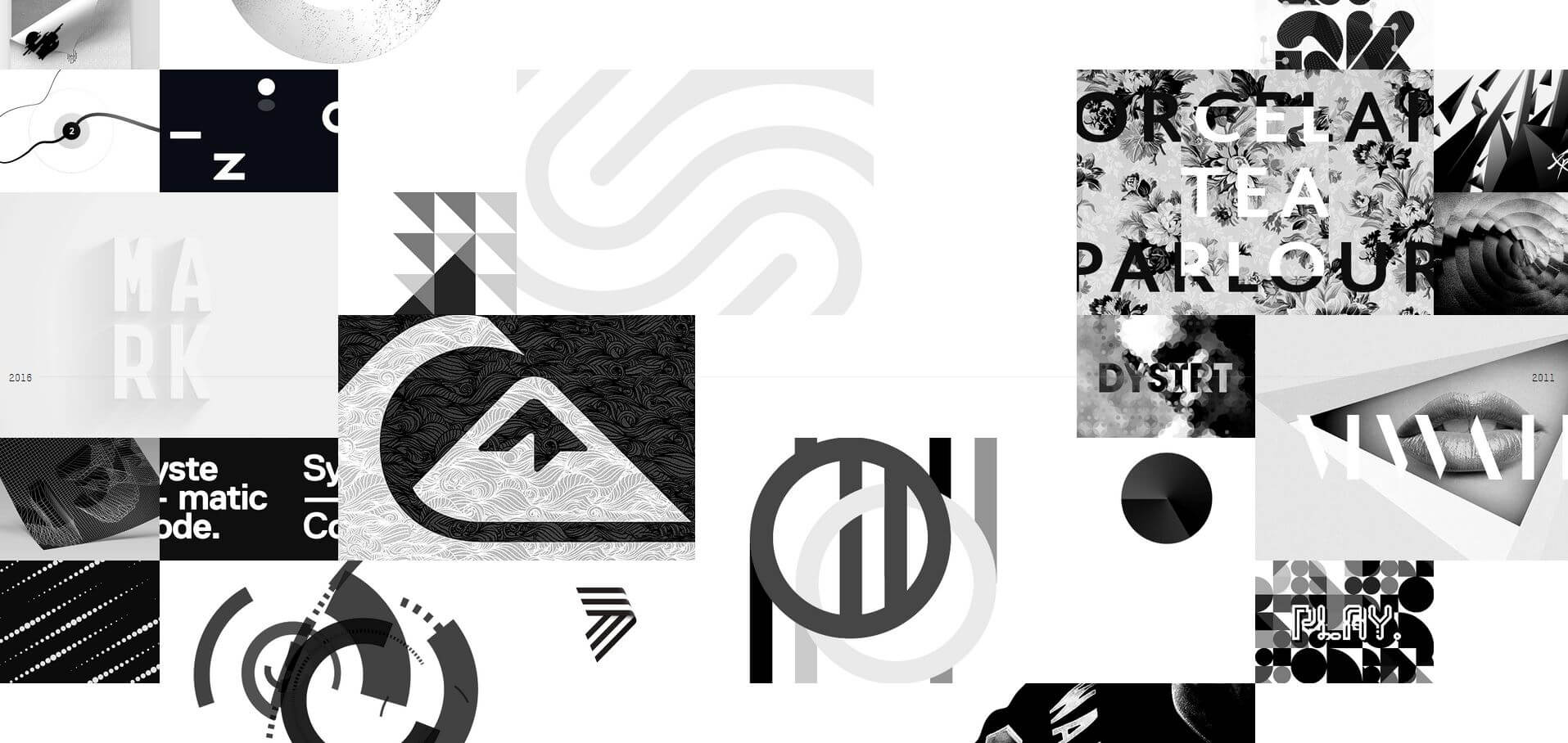 we love noise geometrical design elements